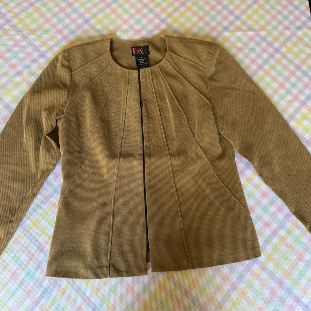 R&K Women's Tan Blazer
